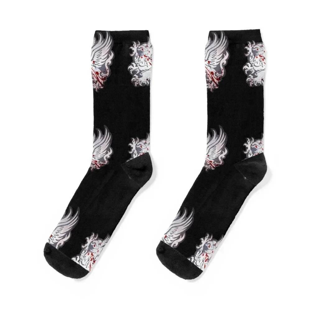 

Dragon Age: Grey Warden Sacrifice Socks funny gifts luxury Stockings warm winter Men Socks Luxury Brand Women's