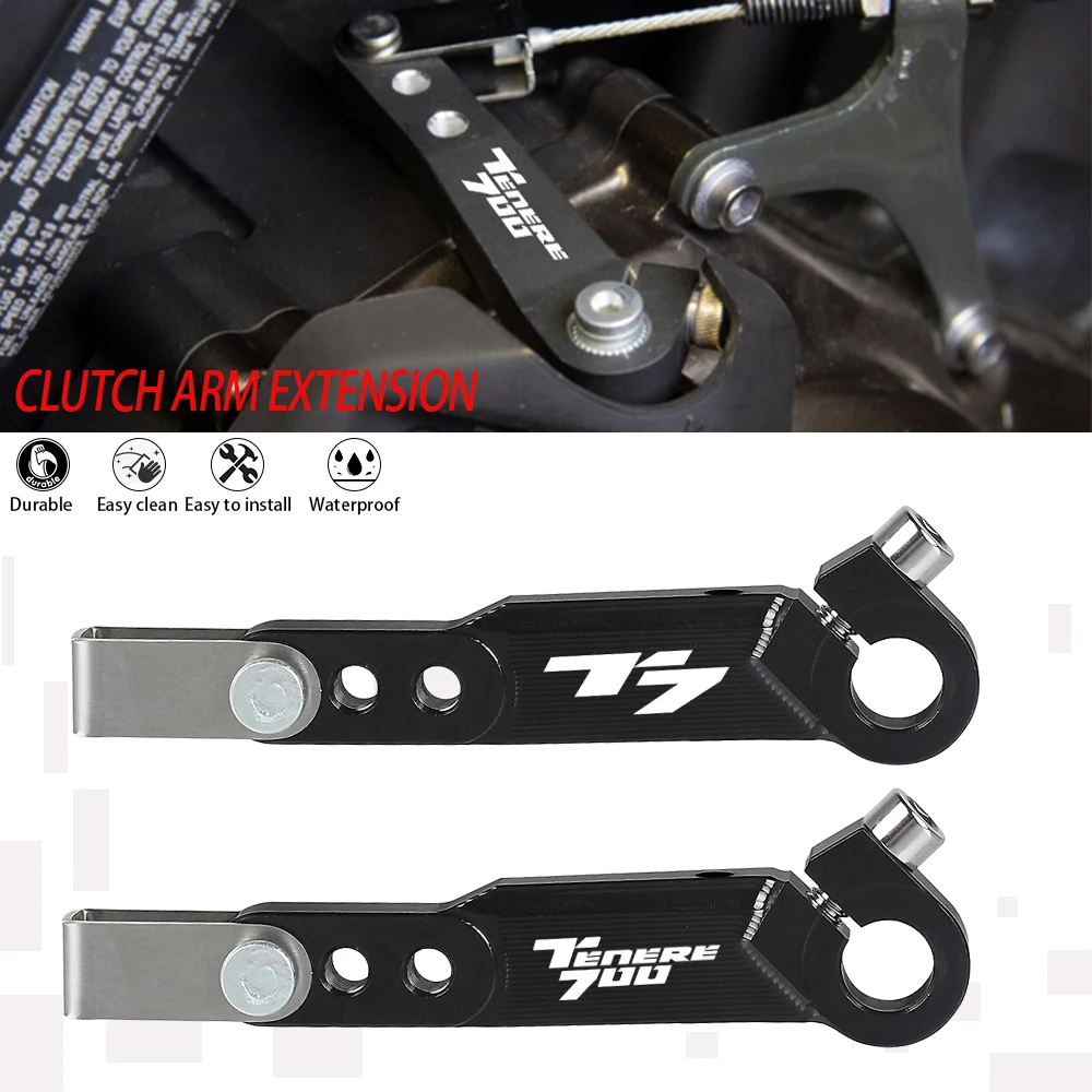 

2022 2023 Easy Pull Clutch Lever System TENERE700 Motorcycle Accessories Clutch Arm Extension For YAMAHA TENERE 700 T7 2019-2021