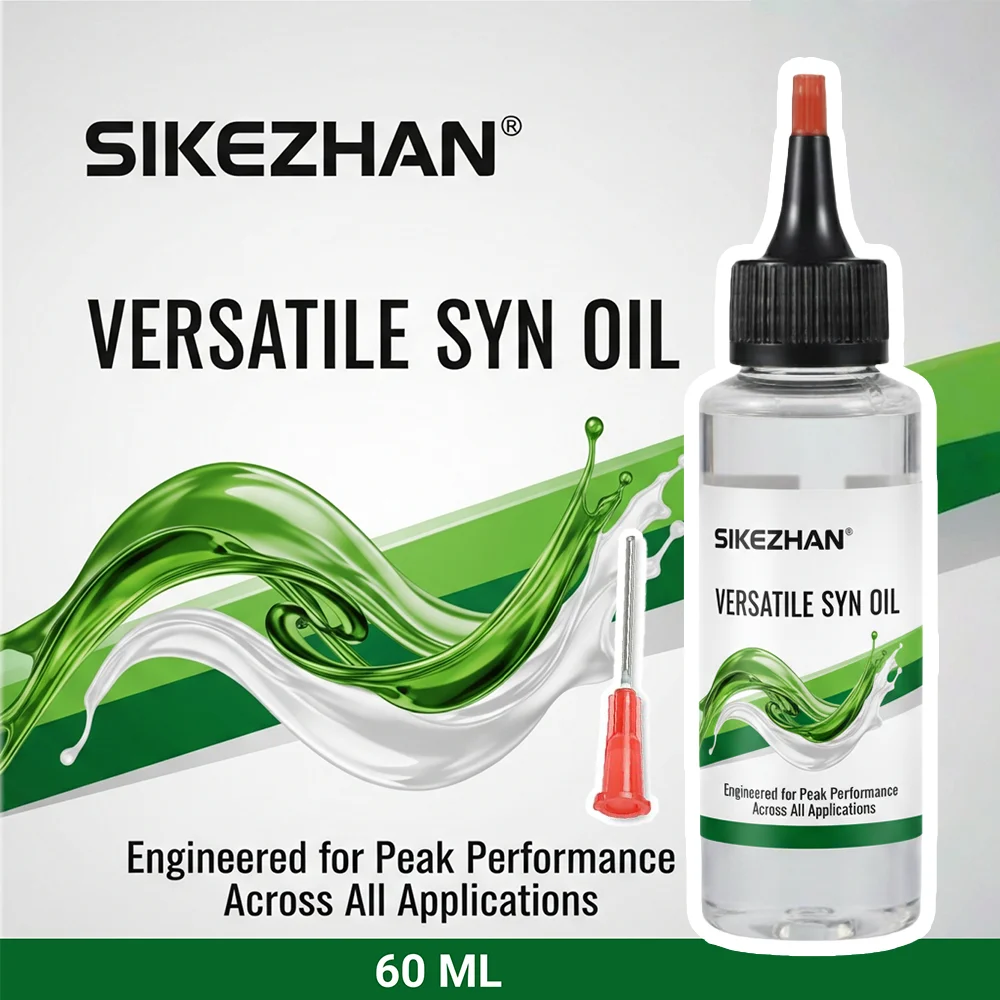All-Purpose Synthetic Lubricant Oil with Precision Tip for Knives, Fishing Reels, Hinges, Clocks & Tools By SIKEZHAN