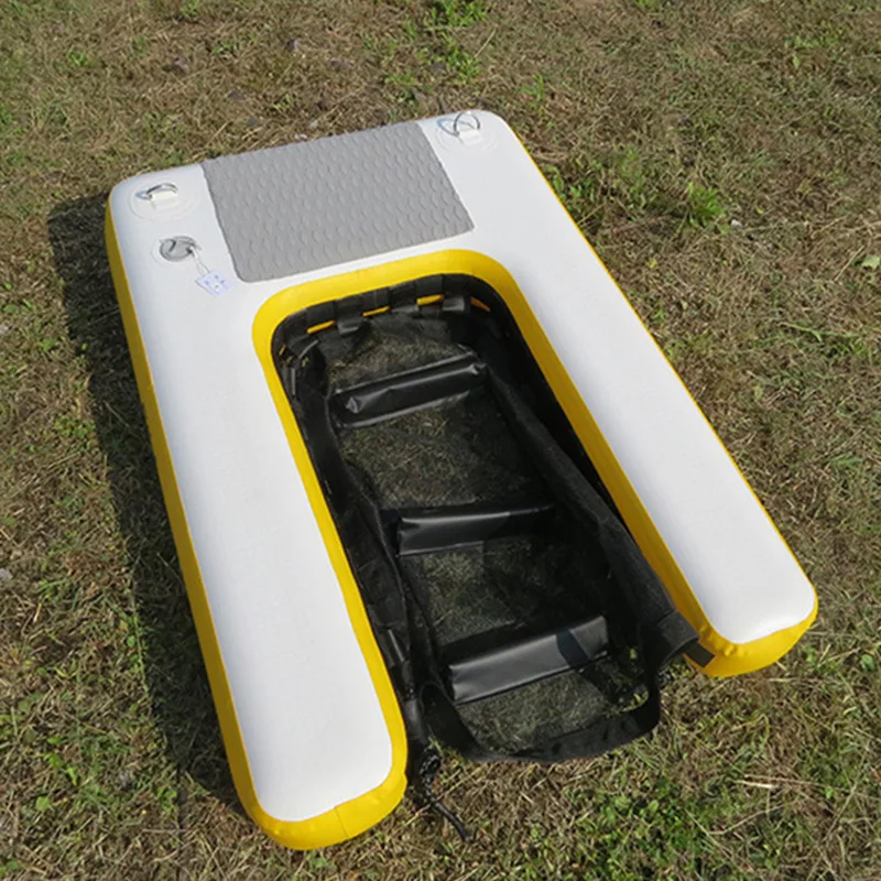 Inflatable Portable Anti-slip Telescopic Folding Small Dog Ladder Stairs Pet Ramps Pool Water for Sup Boat Board