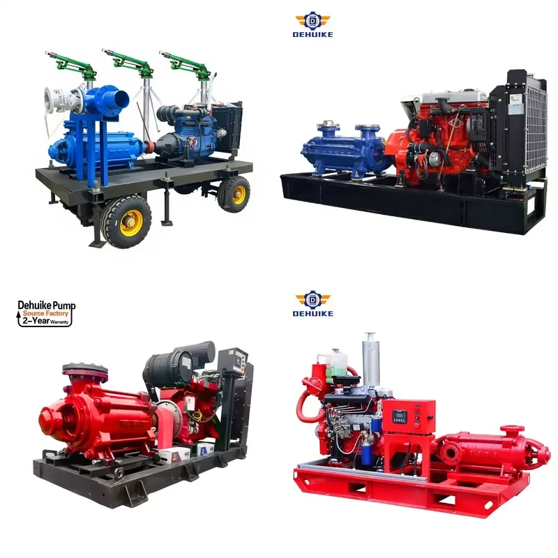 High Pressure Head Flow Driven Multistage Horizontal Centrifugal Pump for Fire /water Supply /Mine/Industrial Drainage