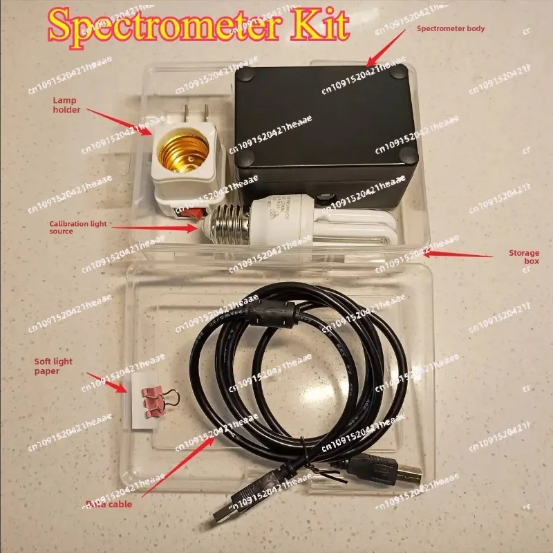 Suitable for measure blue light, measure full spectrum, measure absorption spectrum  spectrometer  small garden spectrometer,