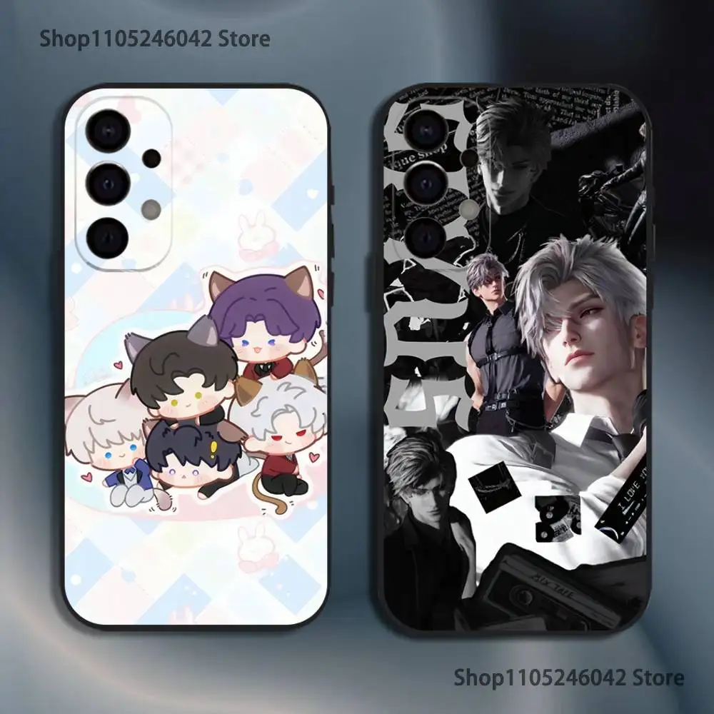 

L-Love and Deepspace Black Cover Phone Case For Samsung S25,S24,S21,S22,S23,S30,Ultra,S20,Plus,Fe,Lite,5G