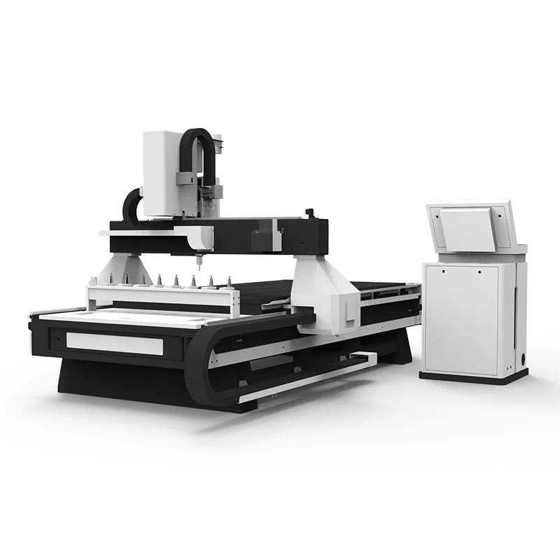 1325 1530 2130 CNC Wood Router ATC Four Axis MDF Board Engraving Cutting Drilling Smart Control CNC Machine