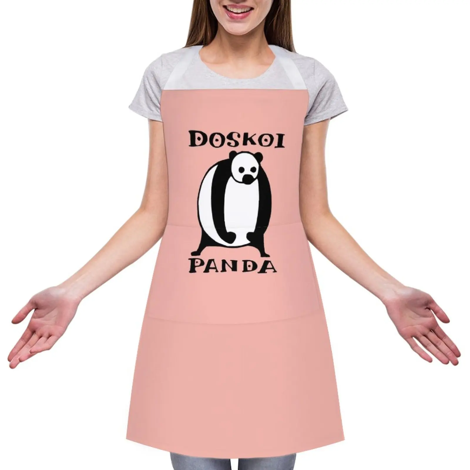 Doskoi Panda Apron Sanji Apron Household Items Kitchen Kitchen Chef Kitchen Novel Kitchen Accessories Apron For Nail Stylist