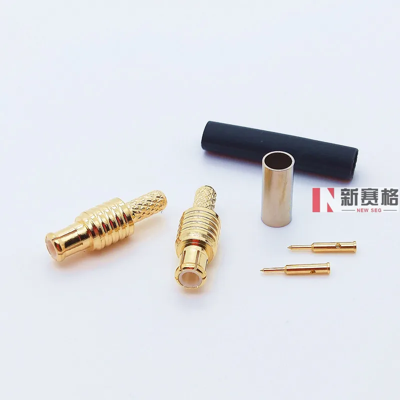 Mcx-j-1.5 McX Straight Male McX RF Connector Antenna Connector Can Be Connected to Rg316 RG174 Cable