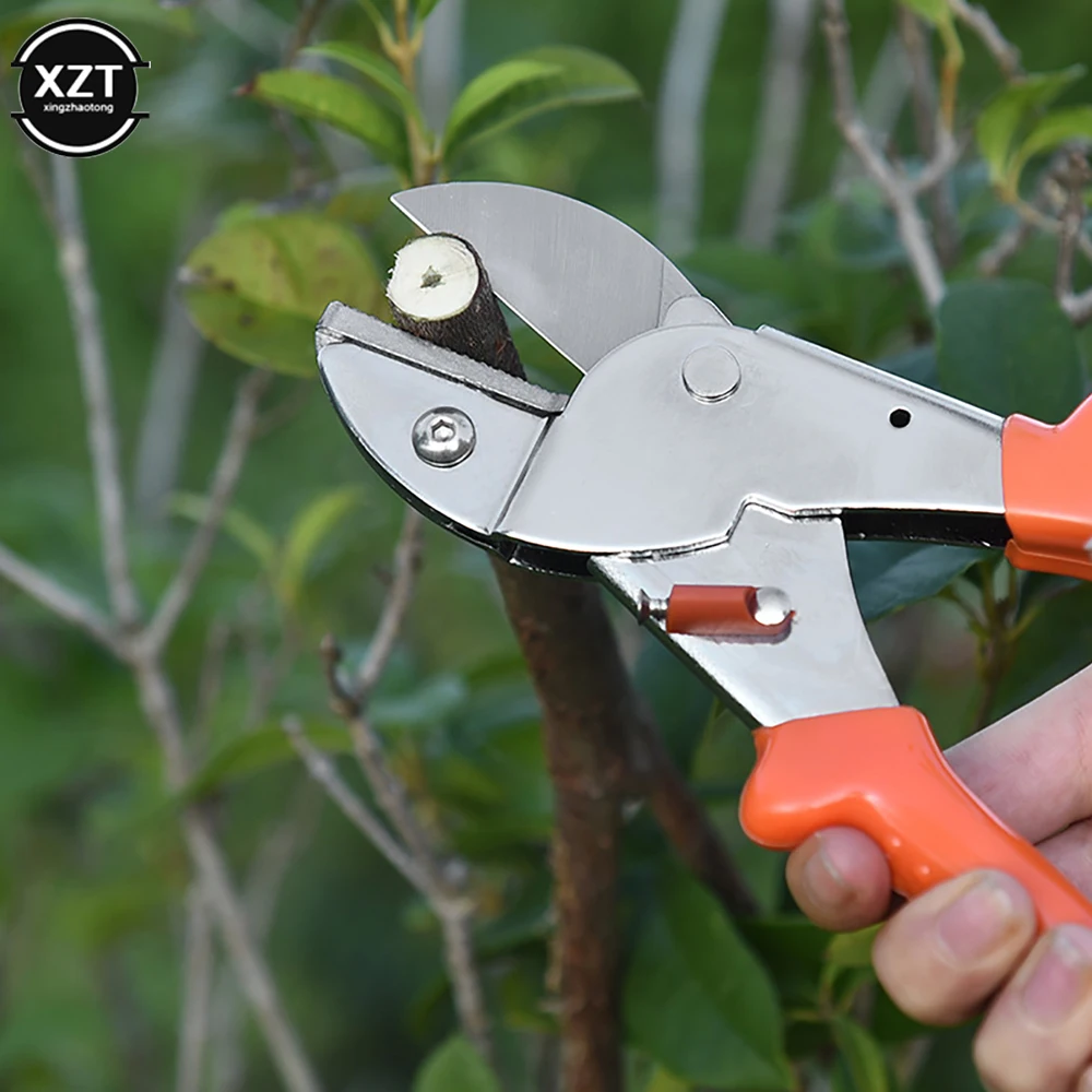 SK5 Steel Garden Pruning Secateurs Horticulture Fruit Tree Shears with Ergonomic Handles Gardening Scissors Bonsai Cutters Hot