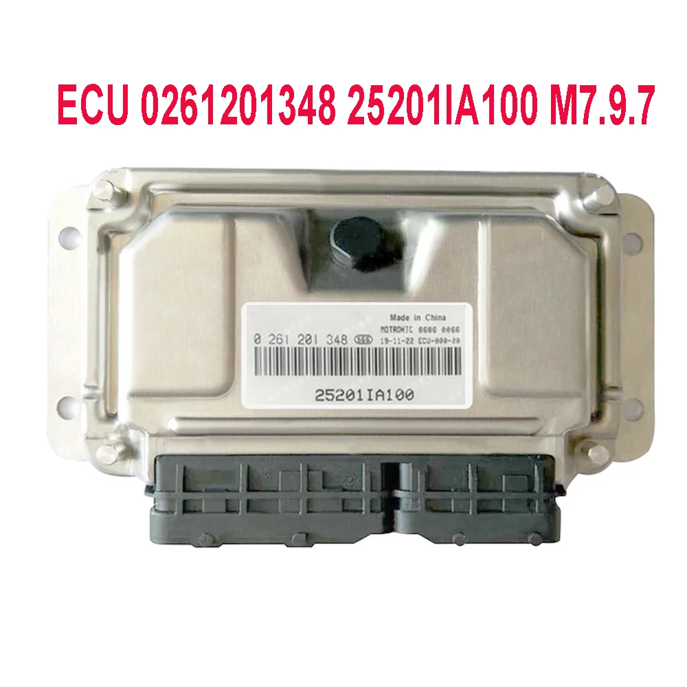 

ECU 0261201348 25201IA100 M7.9.7 ECU компьютерный блок M797 подходит для Nissan пикап автомобильный двигатель компьютерная плата