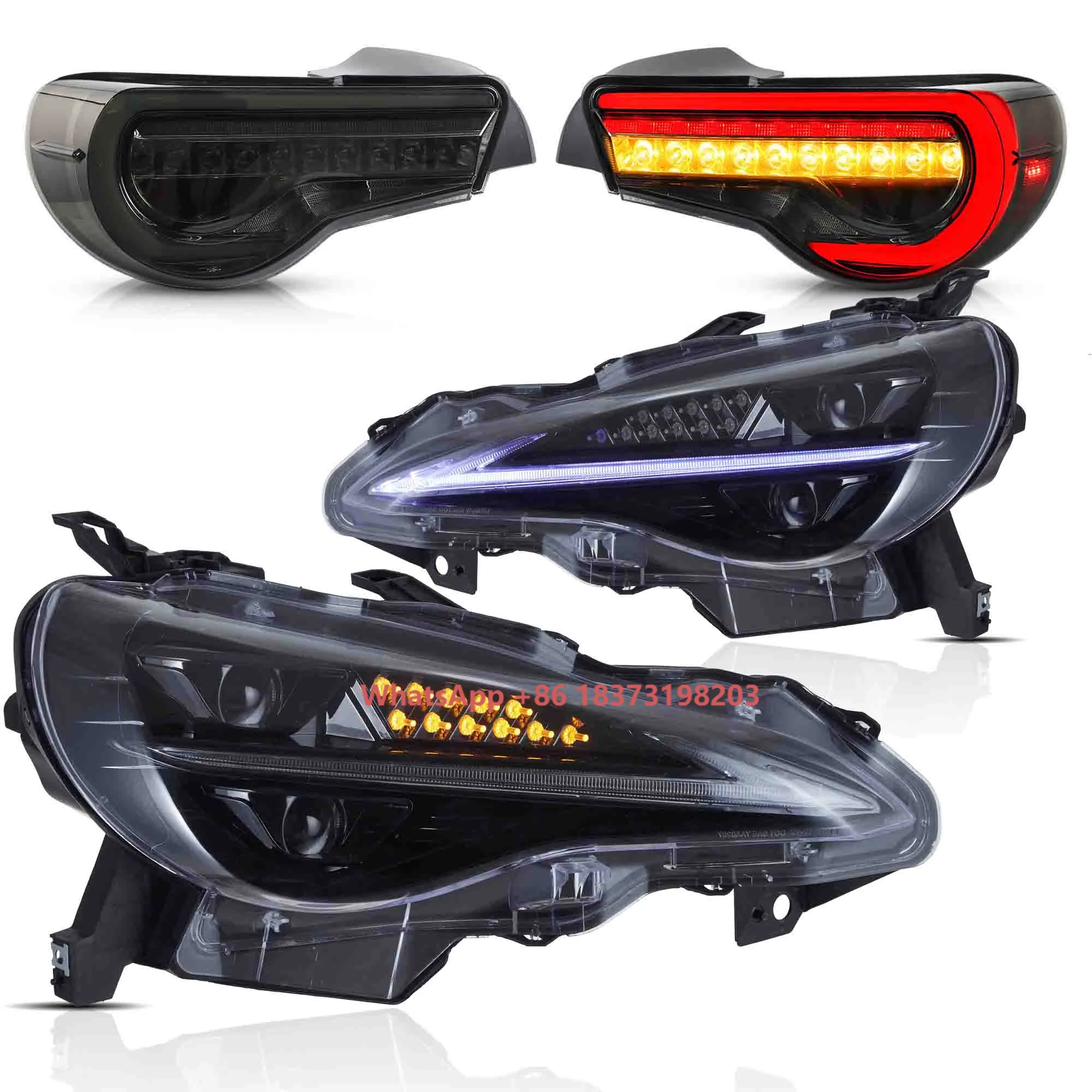 

VLAND LED Headlights+Taillights for Toyota 86 2012-2020, Subaru BRZ 2013-2019 and Scion FR-S 2013-2016 1st Gen (Ready to Ship)