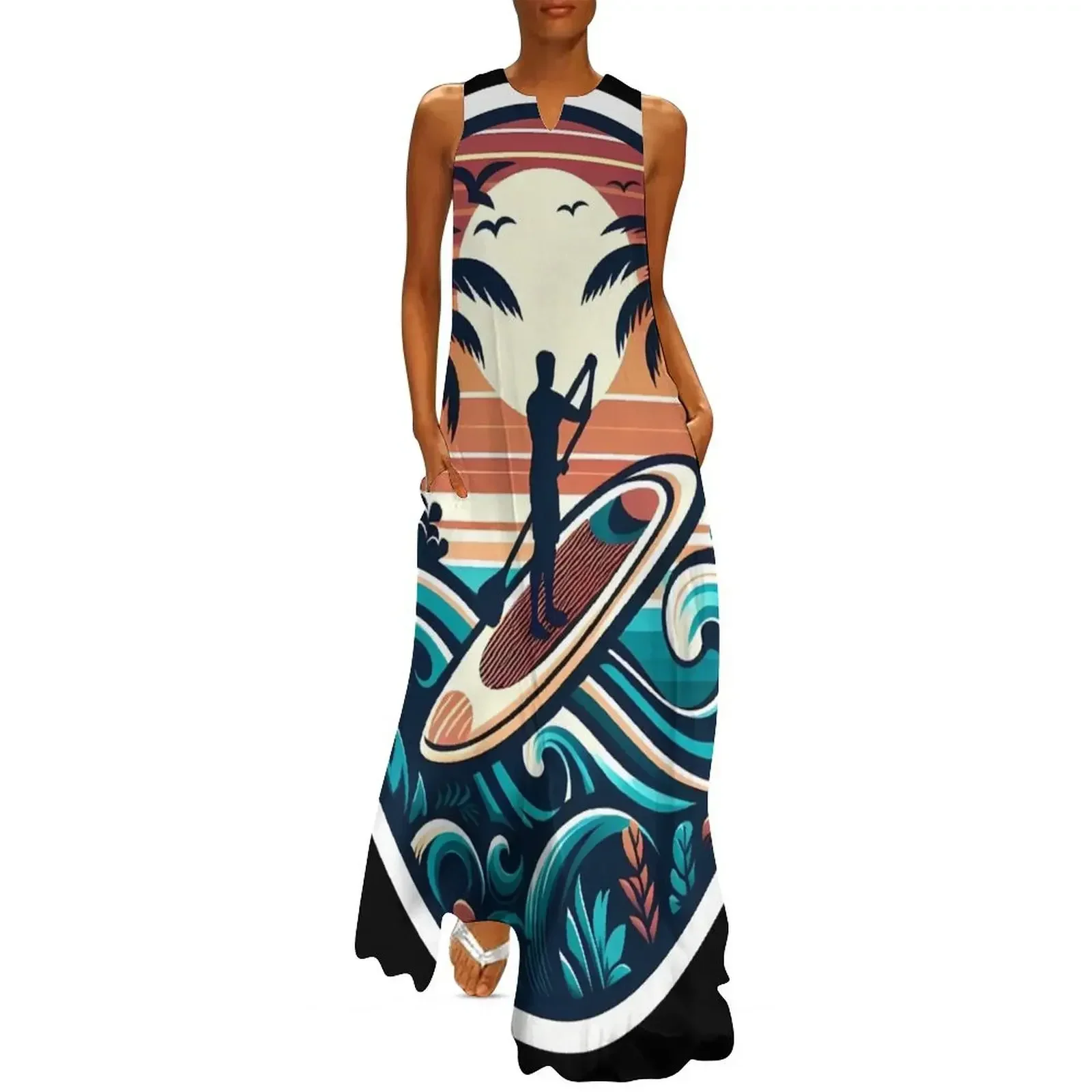 

Paddle Board Long Dress dresses for women 2025 luxury designer party dress women summer dresses korean style Dress