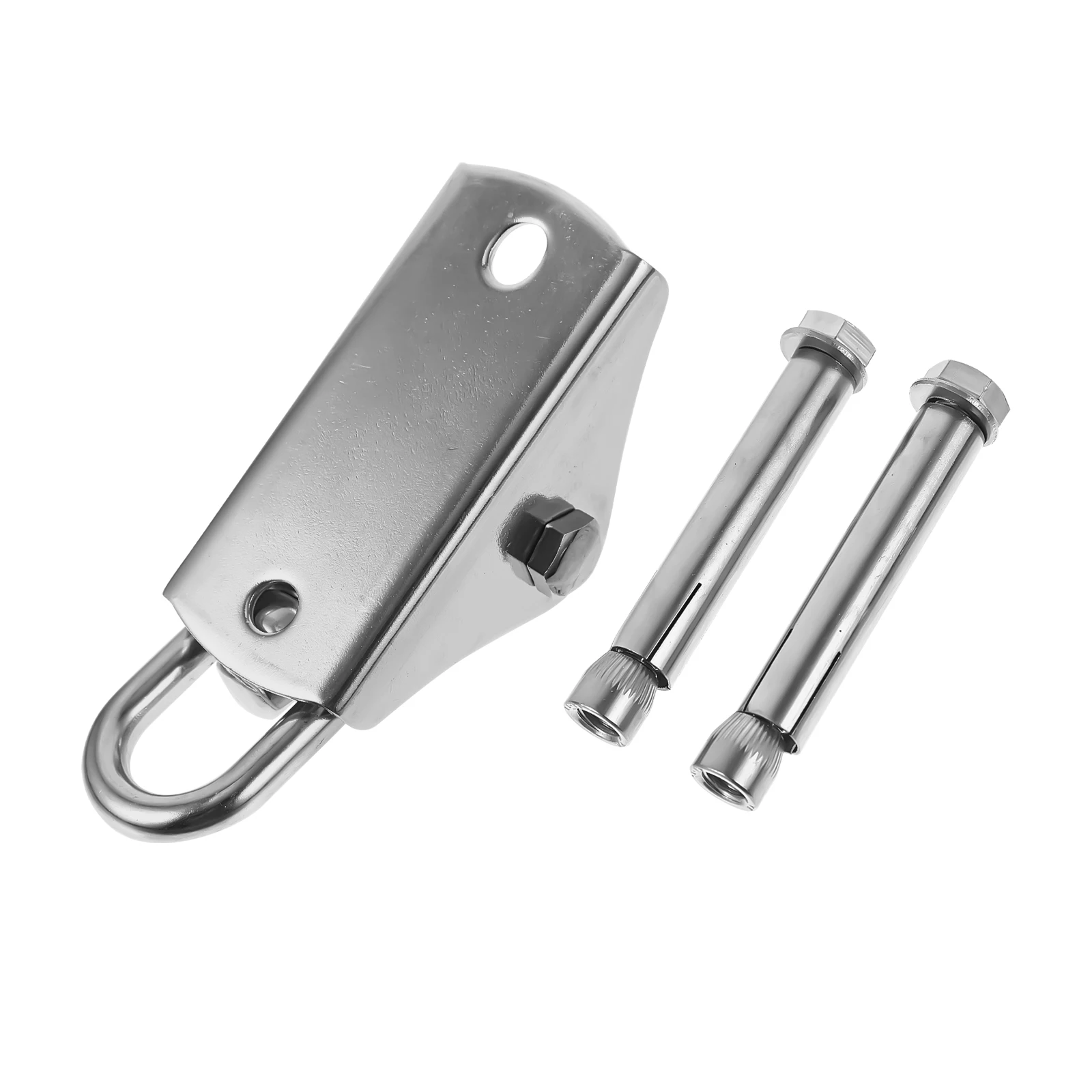 Gancio per amaca in metallo resistente Gancio per altalena da soffitto professionale Gancio in acciaio inossidabile Montaggio su ponte da pavimento a parete Fissaggi per appendere