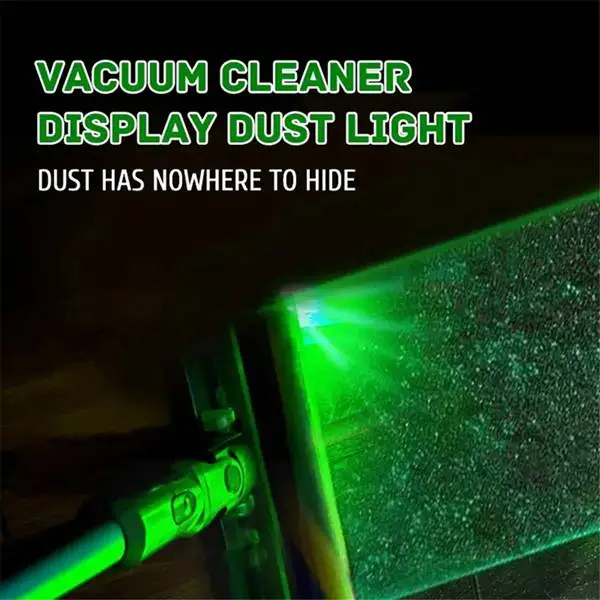 Vacuum Dust Detector Light Vacuum Led Light Attachment, Green LED Light for Vacuum Cleaner Head Accessories