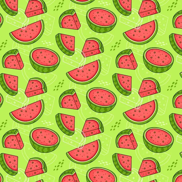 Fruit Watermelon 50*145cm Patchwork Polyester Cotton Fabric Tissue Sewing Quilting Fabrics Needlework Material DIY Handmade