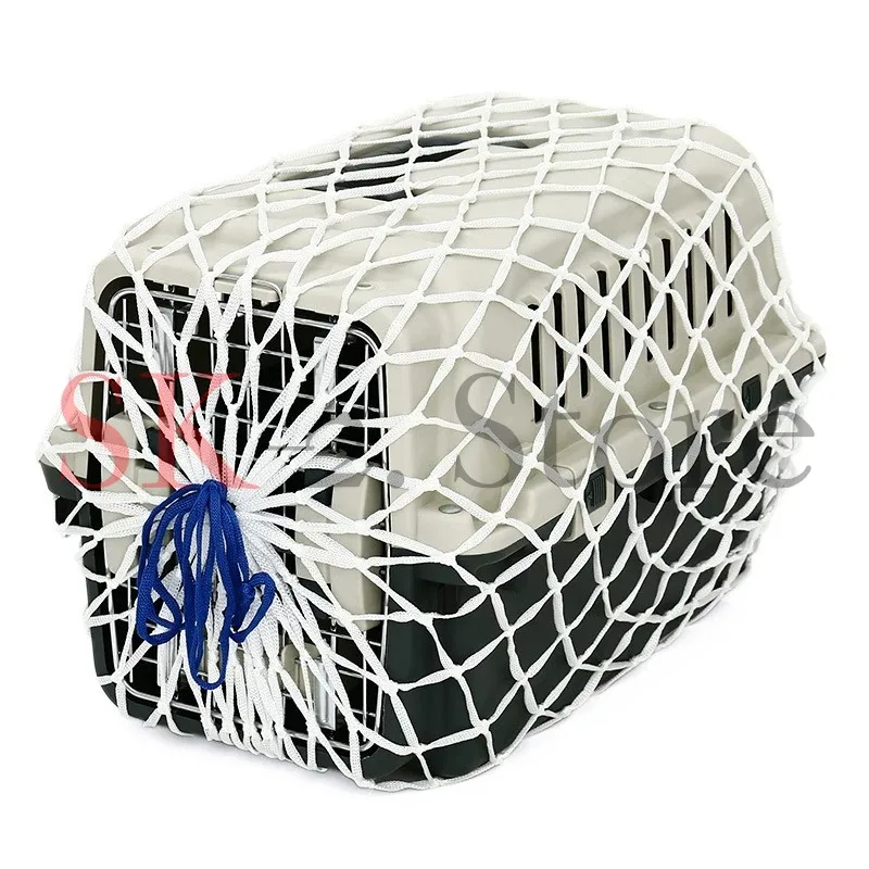 Pet Airline Crate Protective Net Thickened Nylon Anti Escape Mesh Cover for Pet Travel Shipping Airport Safety Pet Crate Net
