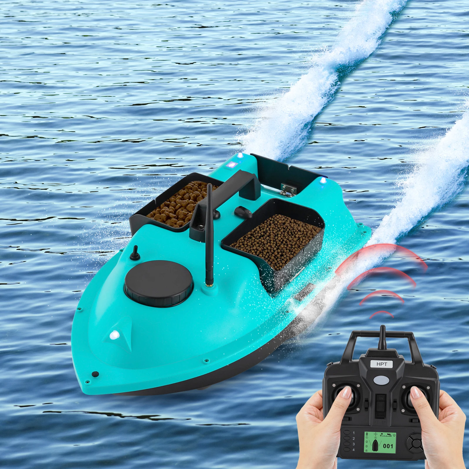 

Перезаряжаемая лодка с GPS-приманкой и 2 батареями, 16 точек позиционирования, 2 кг, лодка с приманкой, двухмоторная лодка с приманкой