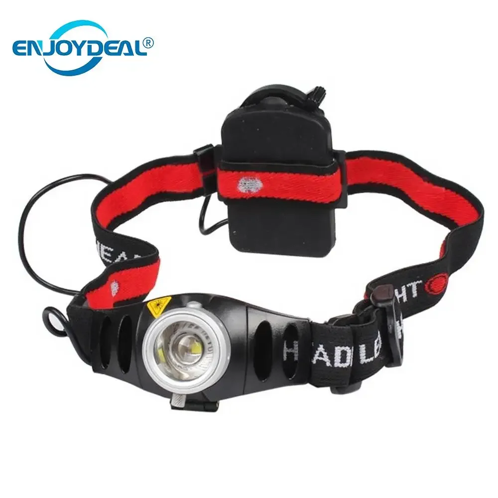 LED Head Light Head Lamp Adjustable 2000LM Focus LED Headlamp Head Light Torch for Camping Fishing Hiking Lights