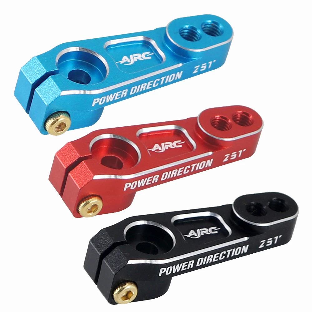 Ajrc 7075-t651 Metal 25t Steering Arm Servo Horn For 1/10 Rc Crawler Traxxas Trx4 Axial Scx10 Yikong Rgt Rc4wd Upgrade Parts