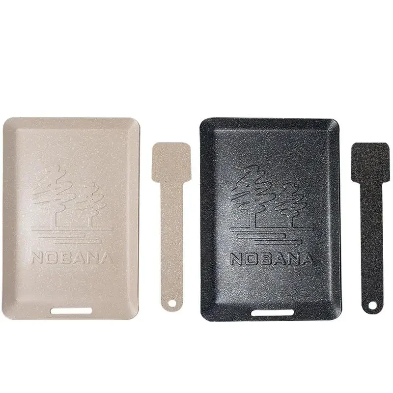 

Camping Rectangular Nonstick Fry Pan Set Portable Square Omelette Pan Mini Smokefree Induction Grill Pan Gas Stove Baking Tray