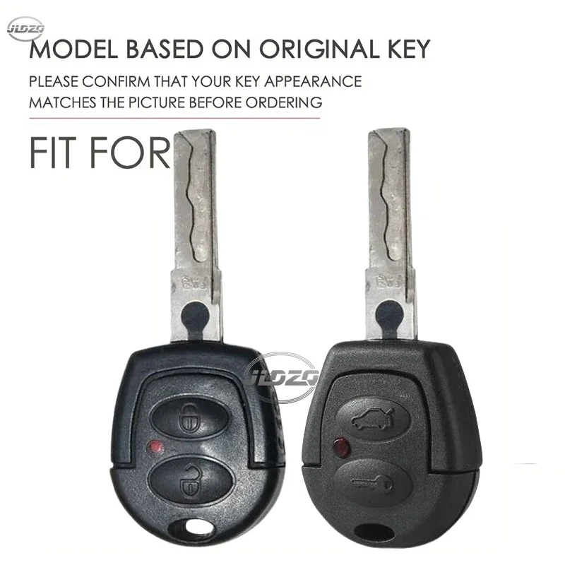 2 Buttons Remote Car Silicone Key Case Protect For VW Polo Golf Passat Bora Jetta Sharan Skoda Octavia Seat Leon Ibiza image 2