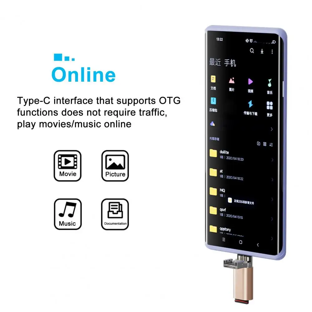 Usb-c Card Reader Universal 2-in-1 Sd Tf Memory Card Reader High-speed Plug-and-play Compact Size No Driver Type-c Card Reader