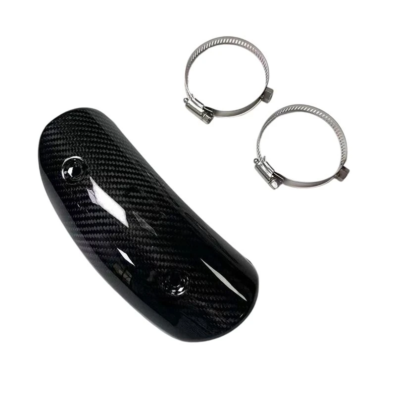 A96E-Middle Connection Link Pipe Protector Heat Shield Cover Guard Exhaust Muffler For Kawasaki Z900 Z750 Z250 Motorcycle