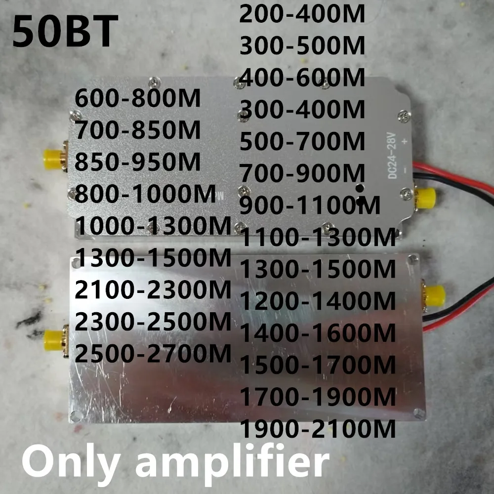 2400-2600mhz moudle sign 50w input0-10DBI  OUTPUT 47dbi  50w