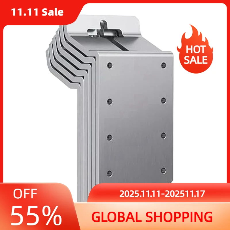 

6 шт. кронштейны для Т-образной стойки, вешалка для Т-образной стойки, кронштейн для забора для Т-образных стоек, угловая скоба T-образной стойки для крепления камеры Trail