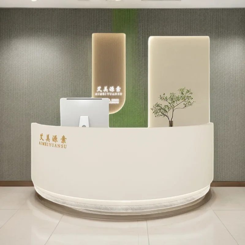 Reception Desks Counter Atril Beauty Salon Pulpito Front Desk Tables Customer Center Professional Office Furniture Business