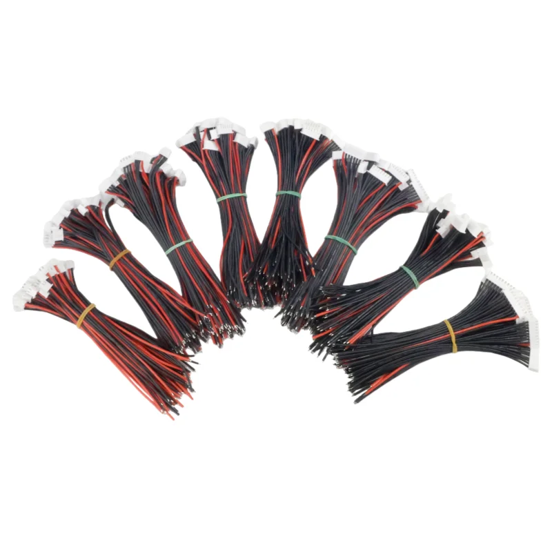 

5pcs/lot 1S 2S 3S 4S 5S 6S 7S 8S Lipo Battery Balance Charger Cable IMAX B6 Connector Plug Wire 15cm Single head wire