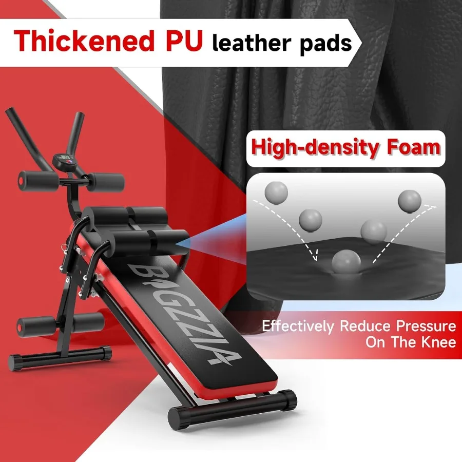 Ab آلة قابل للتعديل Ab تجريب مقاعد البدلاء الأساسية مدرب البطن لتمرين المعدة 5 في 1 آلة أزمة معدات التمرين ل Ho