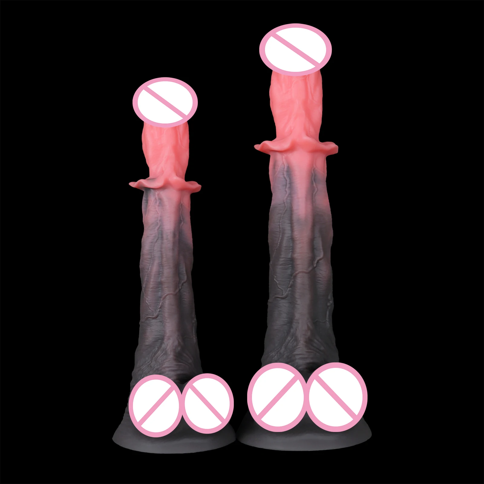 Big Large Realistic Horse Dildo Thick Long Suction Cup Silicone Animal Dildo for Women Men Gay Giant Horse Penis Adult Sex Toys