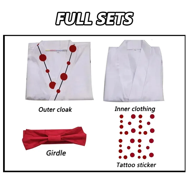 Rui cosplay anime demon slayer aranha oni ayaki rui cosplay traje peruca tatuagem adesivo quimono trajes de halloween para mulheres