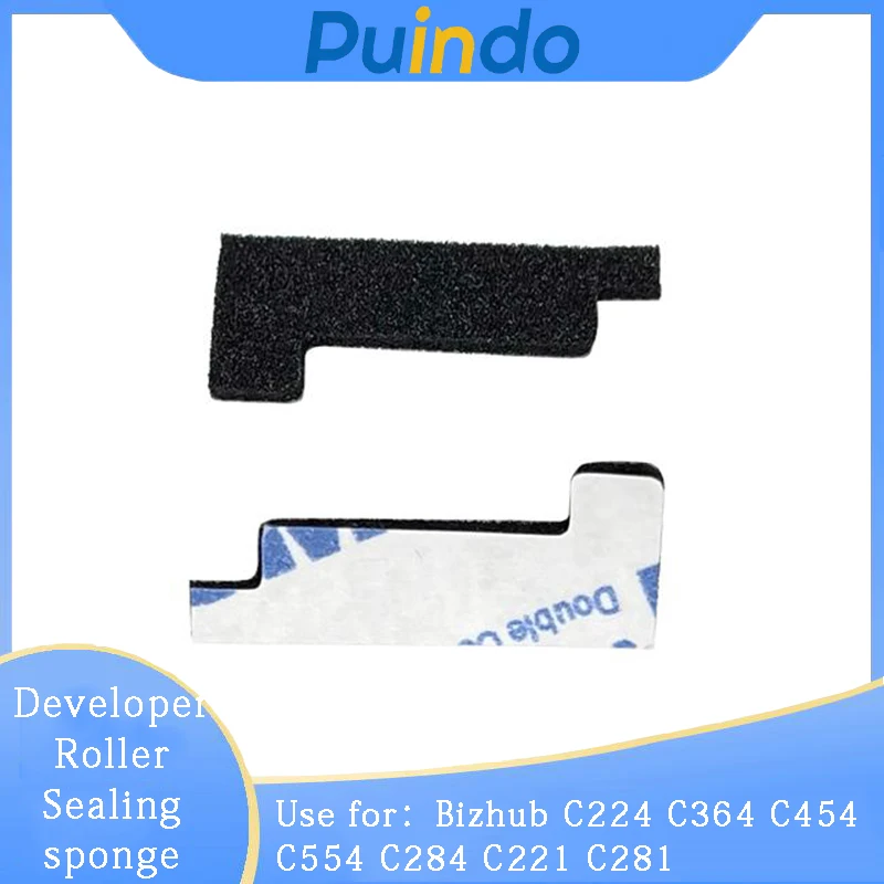 5set 10pcs High Quality Developer Roller Sealing Sponge for Konica Minolta Bizhub C224 C364 C454 C554 C284 C221 C281