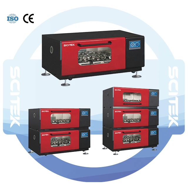 SCITEK Shaking Inkubator Stapelbarer intelligenter Inkubator mit voller Temperatur Medizinische Geräte