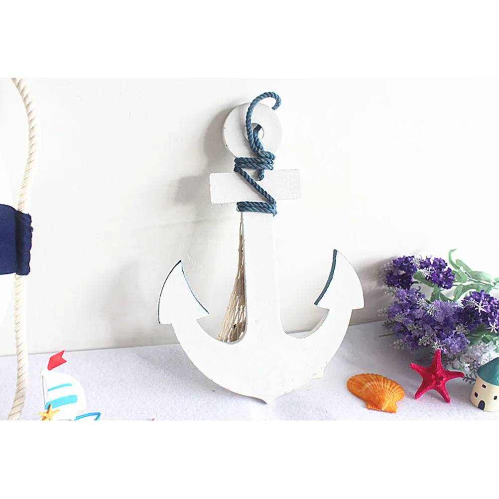 

Marine Anchor Coastal Nautical Style Ocean Theme Room Gifts Wall Hanging Home Mediterranean Decor Decoration Piece