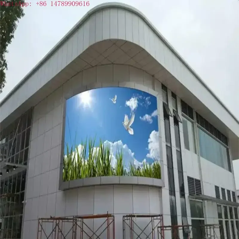 Customizable Waterproof LED ScreenCE Approved Video Fws Die-Casting Aluminum Cabinet+ Flight Case Outdoor Display ScreenSuitable
