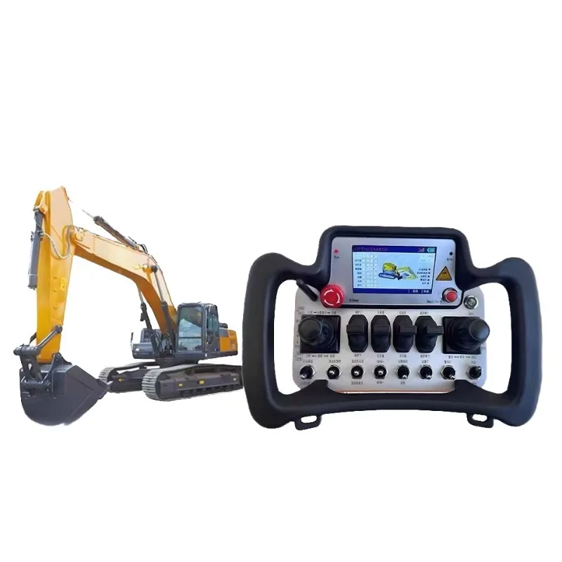 Wireless 433 MHz Joystick Remote Control Protective Air Mouse with Automatic Function for Lifting Equipment RF Remote Control
