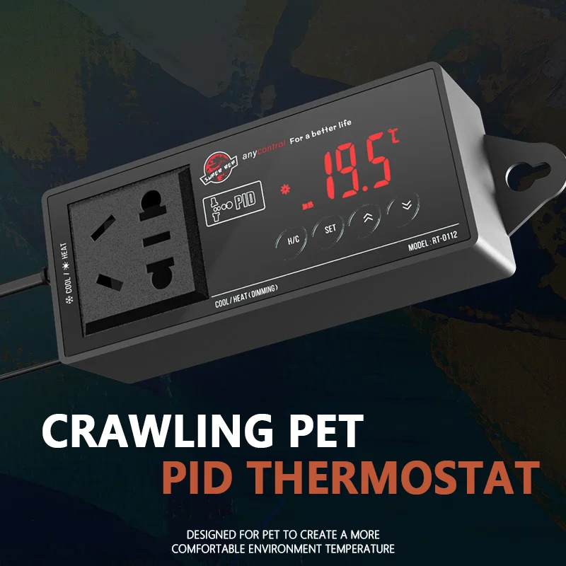 

Electronic Thermostat LED Digital Display Reptiles Breeding Temperature Controller 220V Four Seasons Constant Temperatures