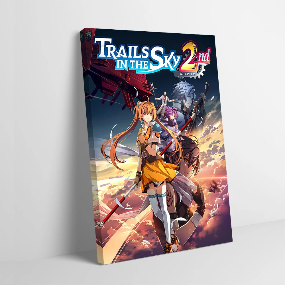 Постер Trails in the Sky, 2-е издание, на заказ, настенная живопись на холсте, подарок для роскошного декора, украшение для дома