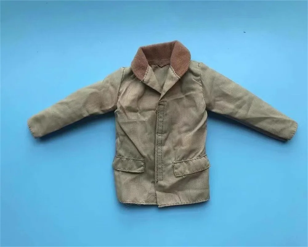 1/6 Aksesori Pakaian Tentara BBI Perang Dunia II Pakaian AS Jaket Model Mantel Mainan Cocok 12 ''Figur Aksi Tubuh Tersedia