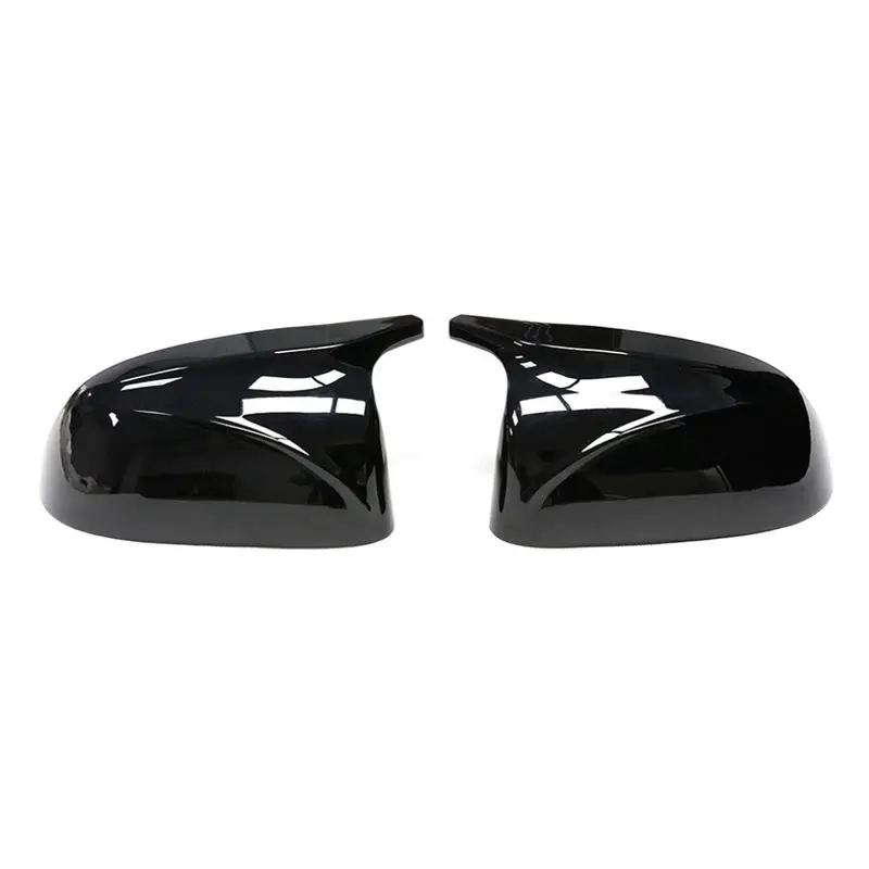 

1 Pair Car Side Rearview Mirror Caps M3 Style Mirror Cover For BMW X3 G01 X4 G02 X5 G05 2018-2022 Black Accessories