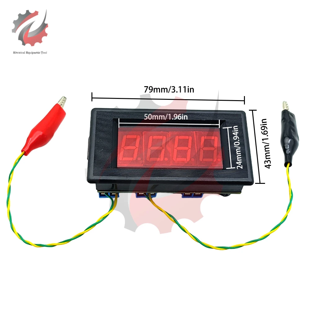 Imagem -06 - Digital Ohmmeter Baixa Resistência Medidor Faça Você Mesmo Kits 35 ma Alta Precisão Ohm Medidor Impedância Medidor Resistor Tester Icl7107 dc 5v