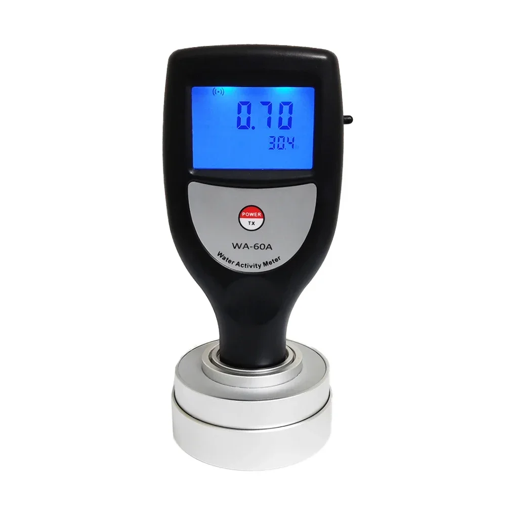 Water Activity Meter WA-60A Digital Display Water Activity Meter Food Grain Bread Fruit Portable Water Activity Meter