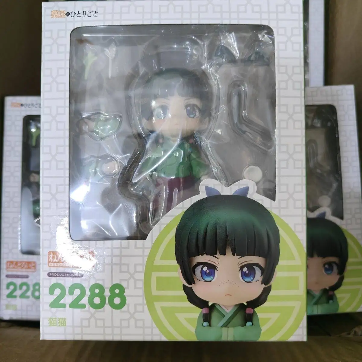 Figurka Anime Nendoroid 2288 Maomao PVC Kolekcjonerska z The Apothecary Diaries, Dekoracja na Biurko dla Dorosłych Kolekcjonerów — 2