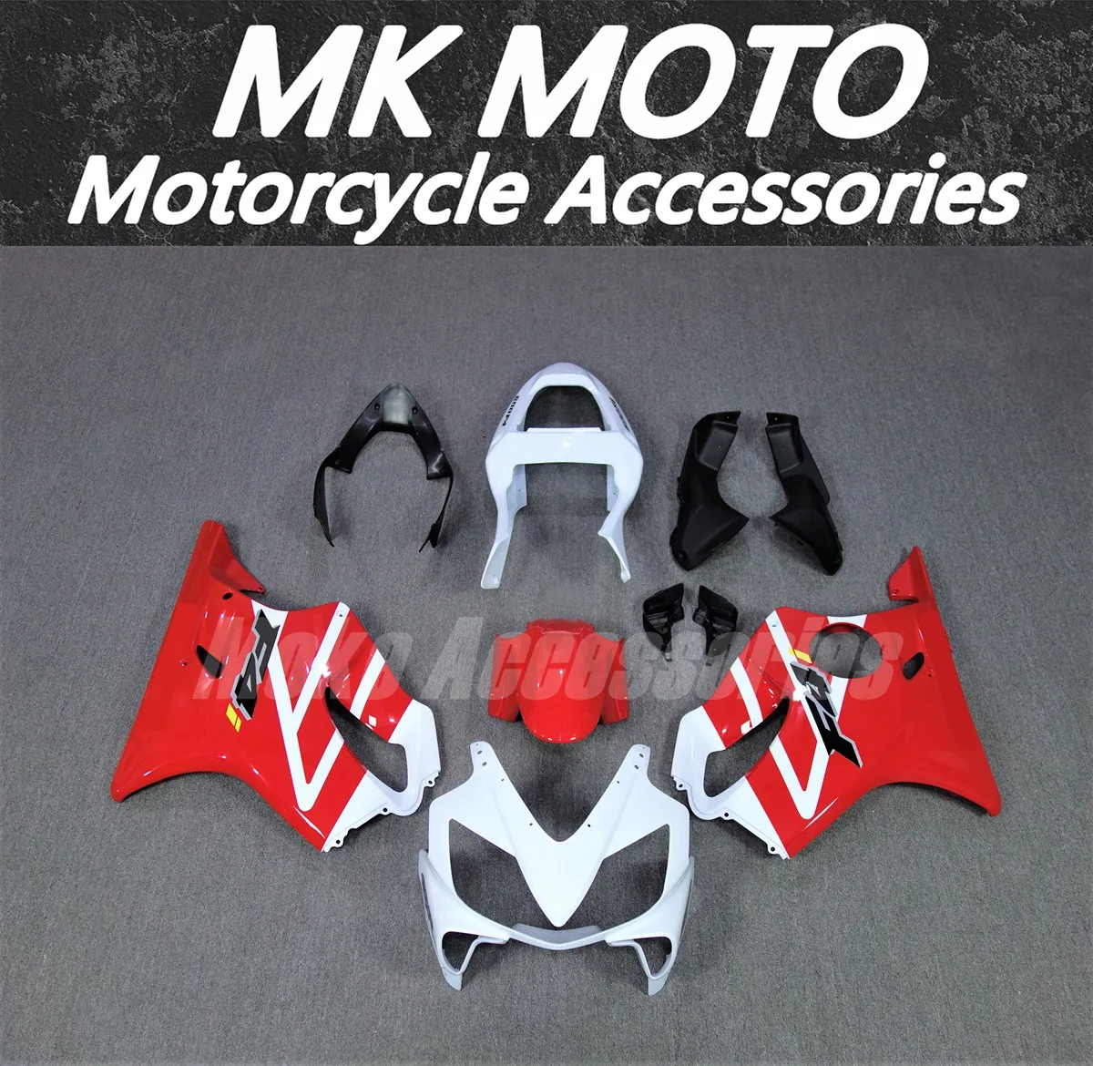 

Motorcycle Fairings Kit Fit For Cbr600f F4i 2001 2002 2003 Bodywork Set High Quality Abs Injection White Red