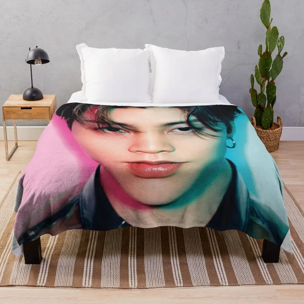 

Johnny NCT 127 REGULATE Throw Blanket for winter Sofa manga Weighted Blankets