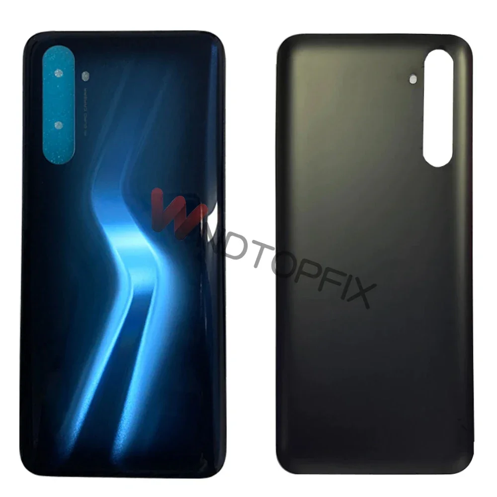 6.6\'\' New For Realme 6 Pro Battery Cover Rear Housing Glass Case For RMX2061 RMX2063 Back Cover Replace For Realme 6Pro Housing