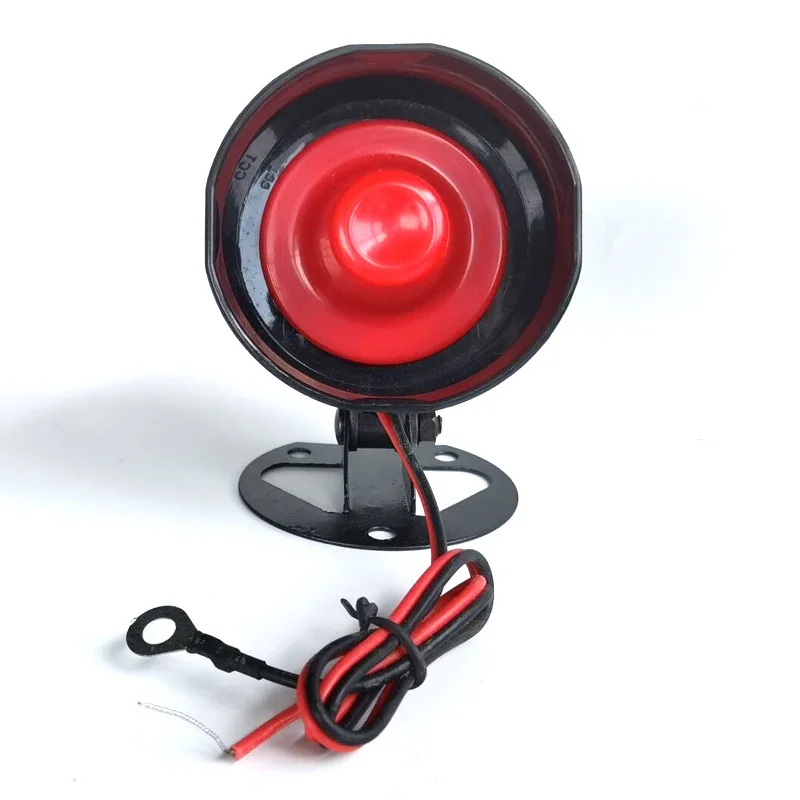 

12 В автомобильная сигнализация, сирена, звуковой сигнал, система безопасности автомобиля, противоугонный 1-полосный динамик, труба 105 дБ, 1 тон для грузовика, мотоцикла, скутера, дома