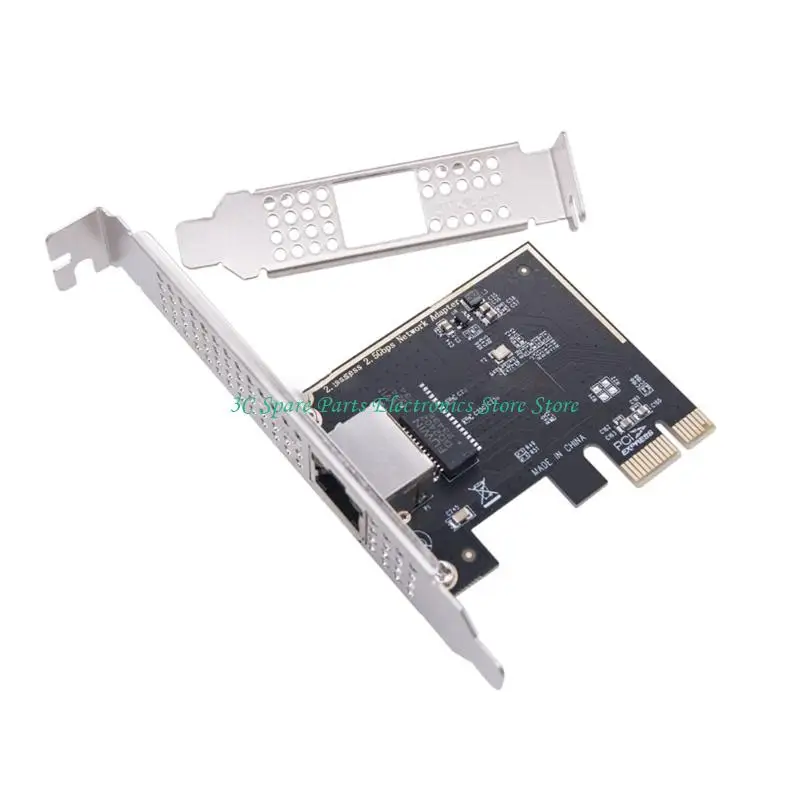 SZ 2.5GBPS PCIE Ethernet Adapters PCIe Networking Card voor Desktop PC Metal afgeschermde RJ45 -poort levert 2500 Mbps