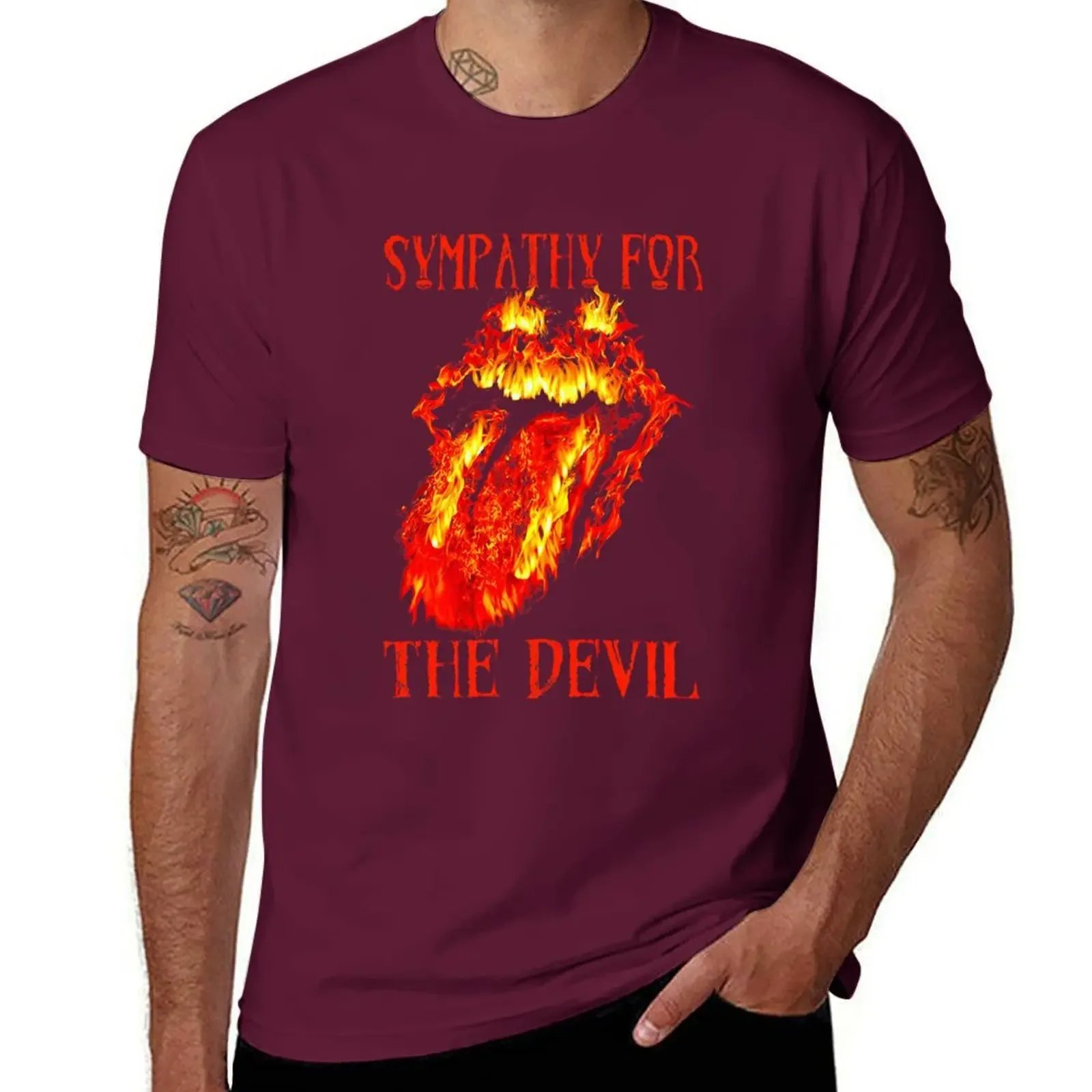 hippie clothes customs men graphic t shirts Sympathy for the devil T-Shirt West Highland Terrier Cutie T-Shirt heavyweight 2024